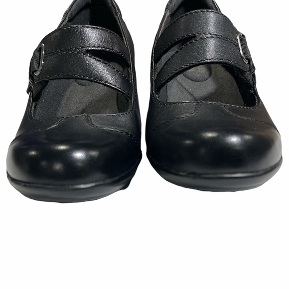 Clarks Leather Slip-on Mary Janes Ingalls Siene 5.5M 0482 - Picture 5 of 13